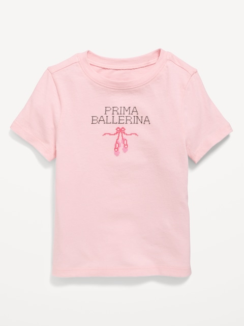 Short-Sleeve Graphic T-Shirt for Toddler Girls