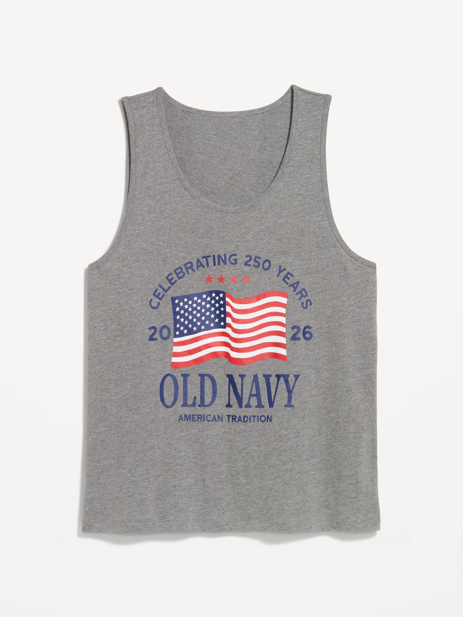 Flag Logo Graphic Tank for Men