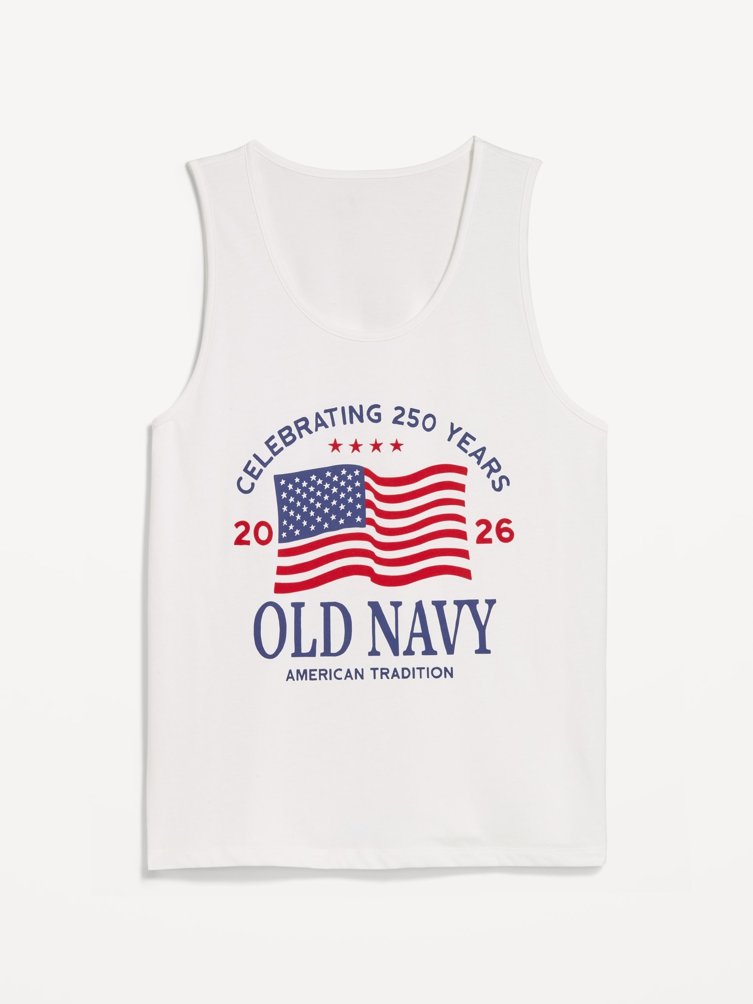 Flag Logo Graphic Tank for Men