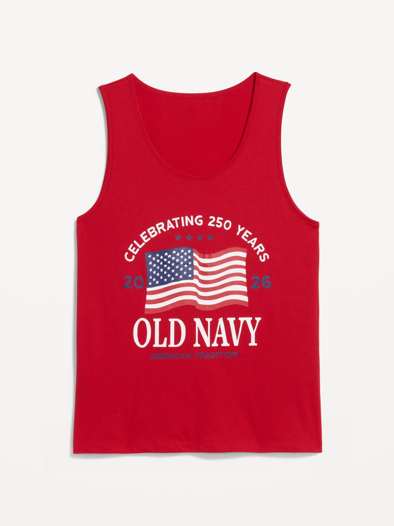 Flag Logo Graphic Tank for Men