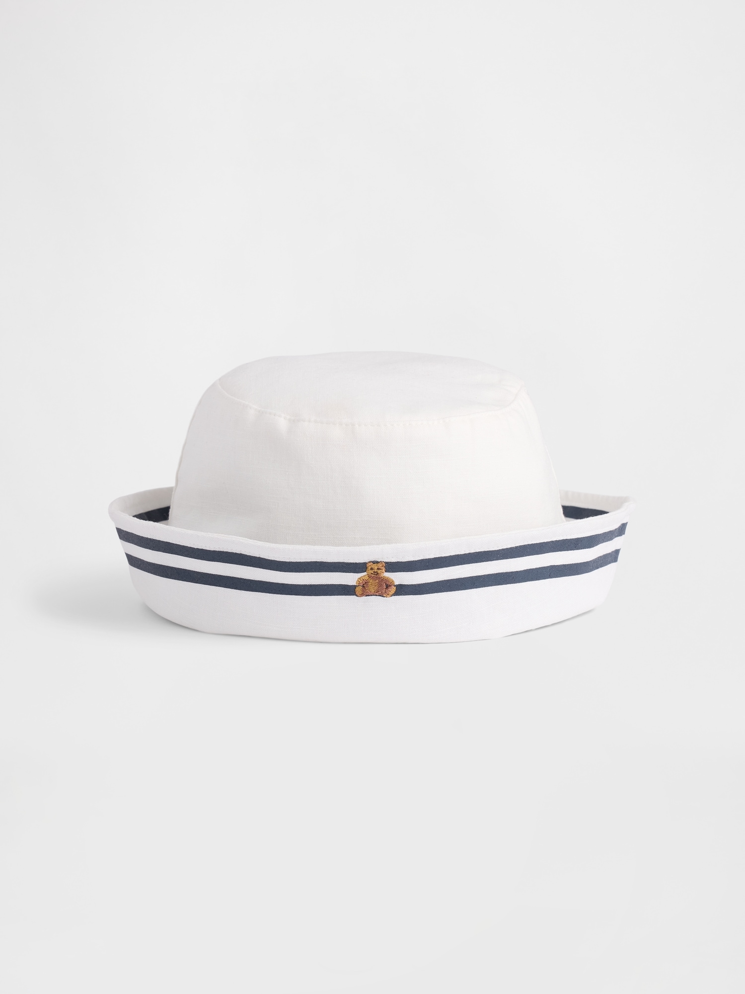 Baby Linen-Cotton Sailor Bucket Hat