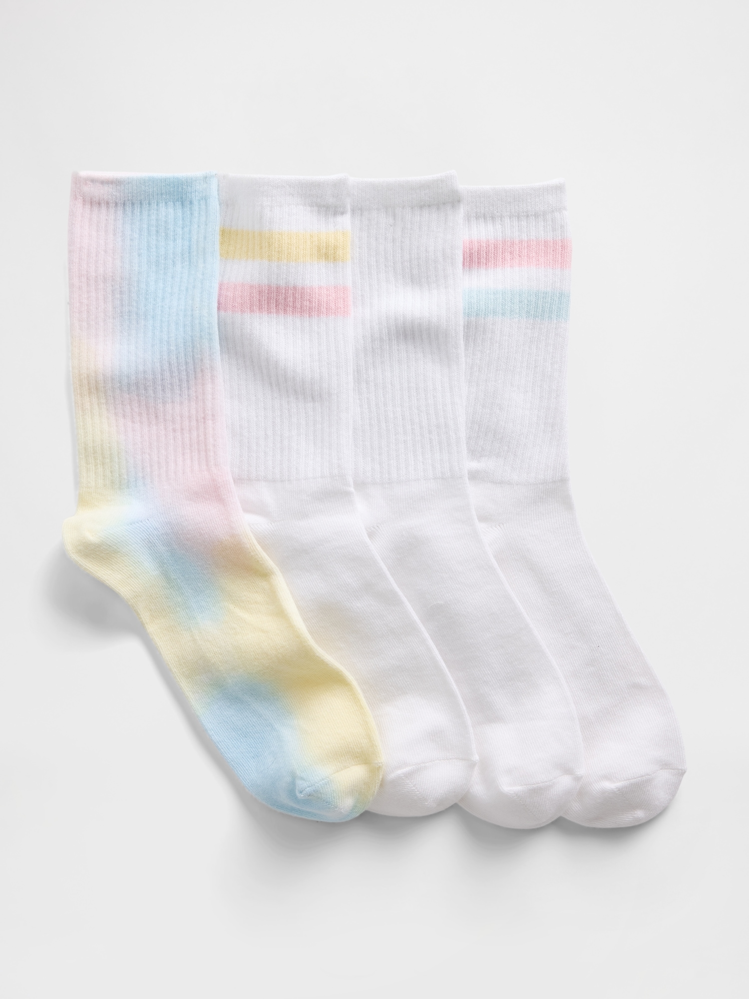 Kids Crew Socks (4-Pack)