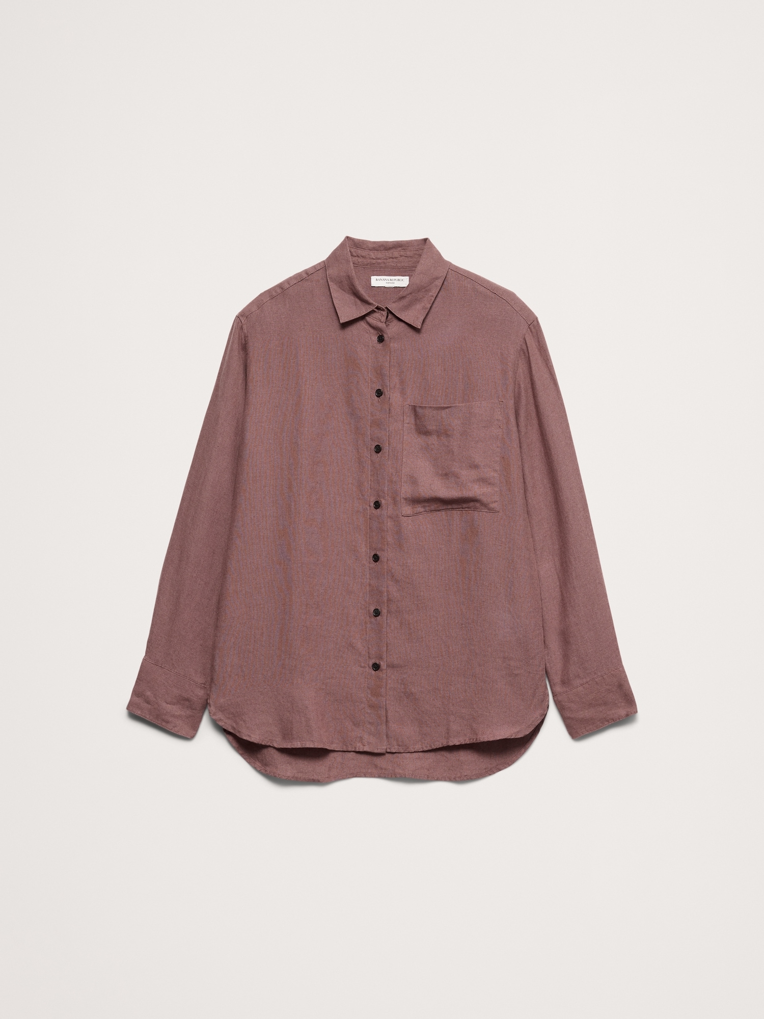 オーバーサイズ リネン シャツ-3