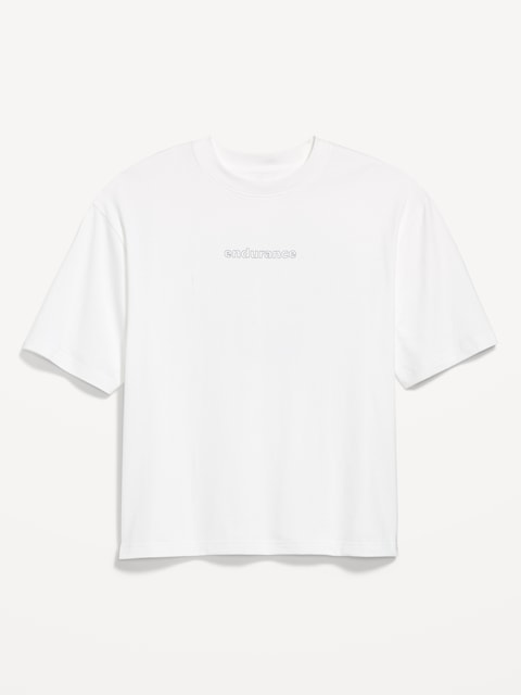 Heavyweight Graphic Cropped T-Shirt