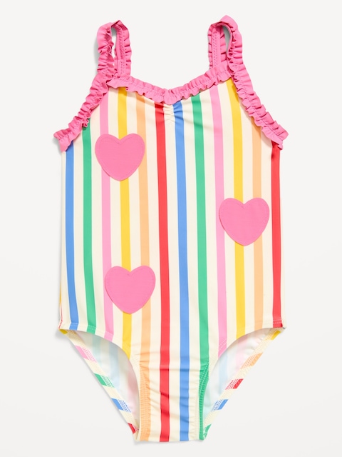 MAILLOT UNE-PIÈCE À MOTIF POUR TOUTE-PETITE
