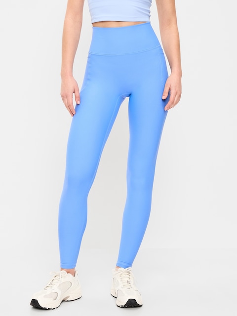 LEGGING POWERSOFT SANS LIMITES À POCHE À TAILLE TRÈS HAUTE, LONGUEUR 7/8 - SANS COUTURE AVANT