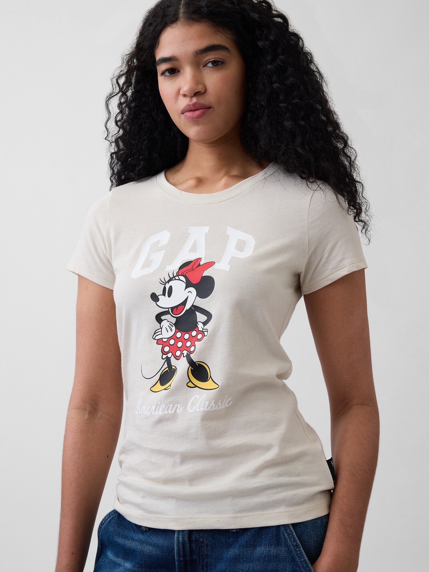 Gap &times; ディズニー GAPロゴTシャツ-3
