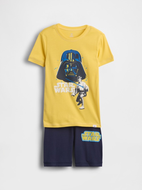 スター・ウォーズ ブラッシュド オーガニックコットン ショートパンツパジャマセット (キッズ)