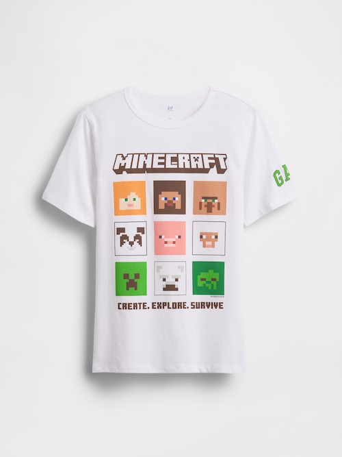 GapKids マインクラフト グラフィックTシャツ