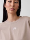 オーバーサイズ GAPロゴ チューニックTシャツ-3