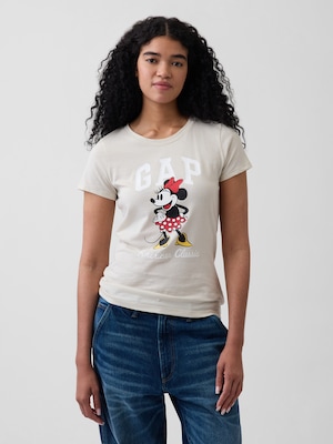 Gap &times; ディズニー GAPロゴTシャツ