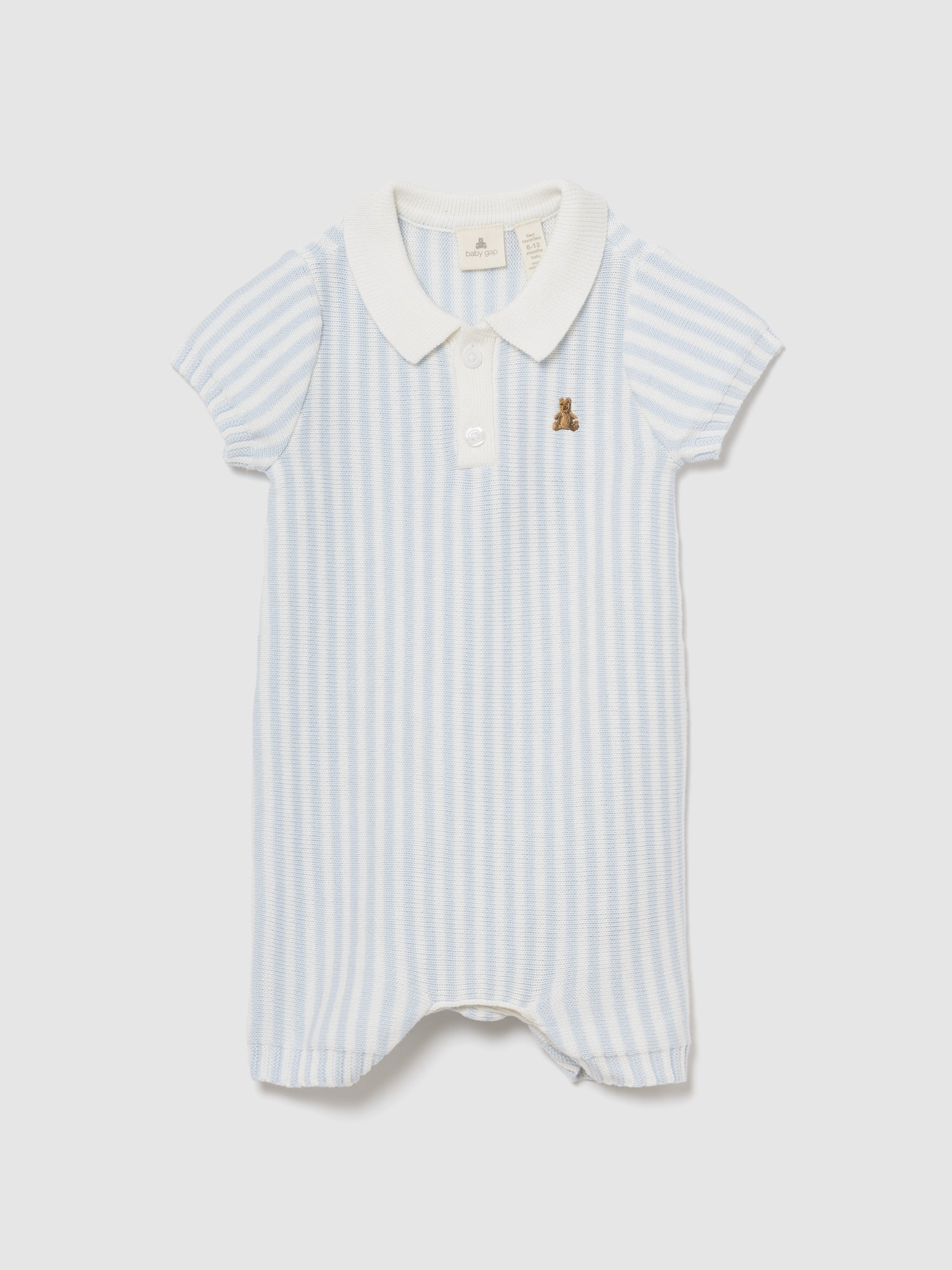 ブラナンベア ニットポロ カバーオール (ベビー)-0