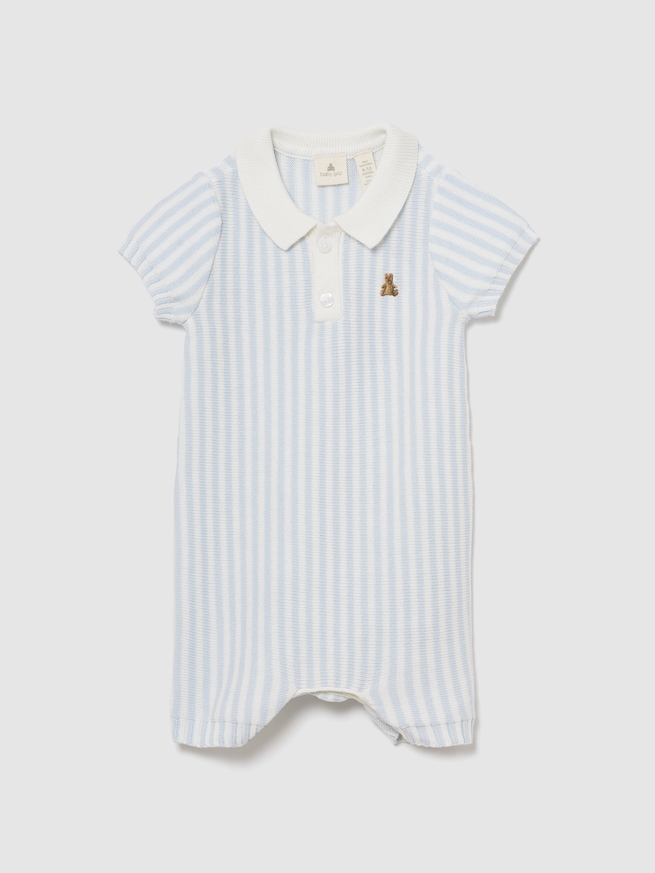 ブラナンベア ニットポロ カバーオール (ベビー)-0