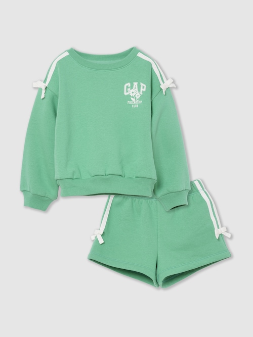ヴィンテージソフト リボン GAPロゴ スウェットセットアップ (幼児・ベビー)