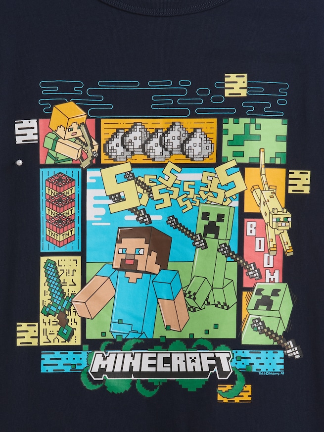 GapKids マインクラフト グラフィックTシャツ-2