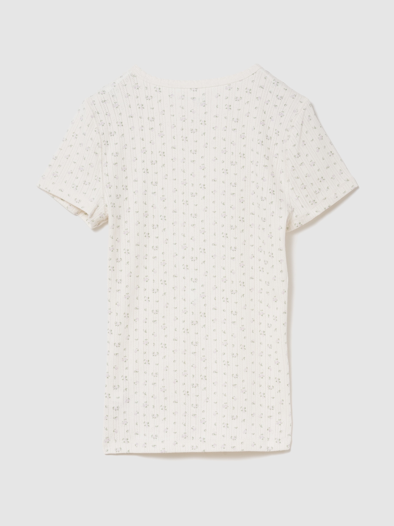 ポインテール クルーネックTシャツ-4