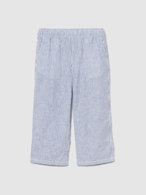 コットンリネン プルオンパンツ (幼児・ベビー)