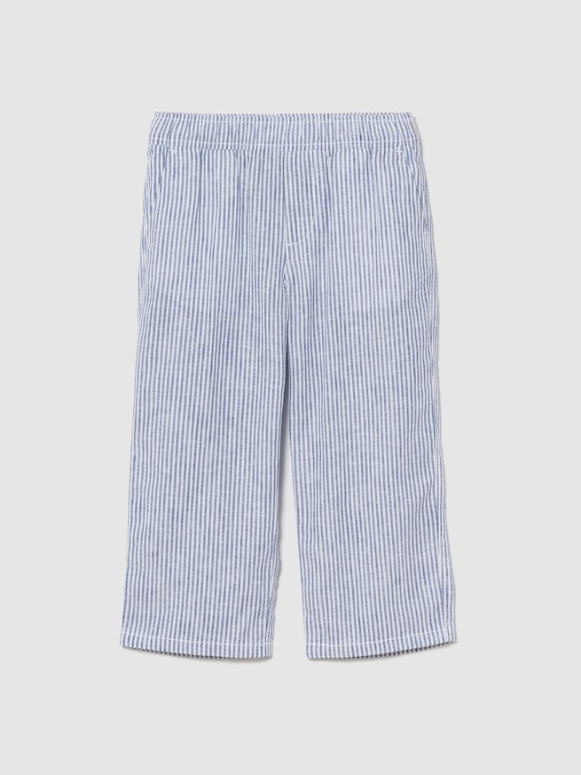 コットンリネン プルオンパンツ (幼児・ベビー)-0