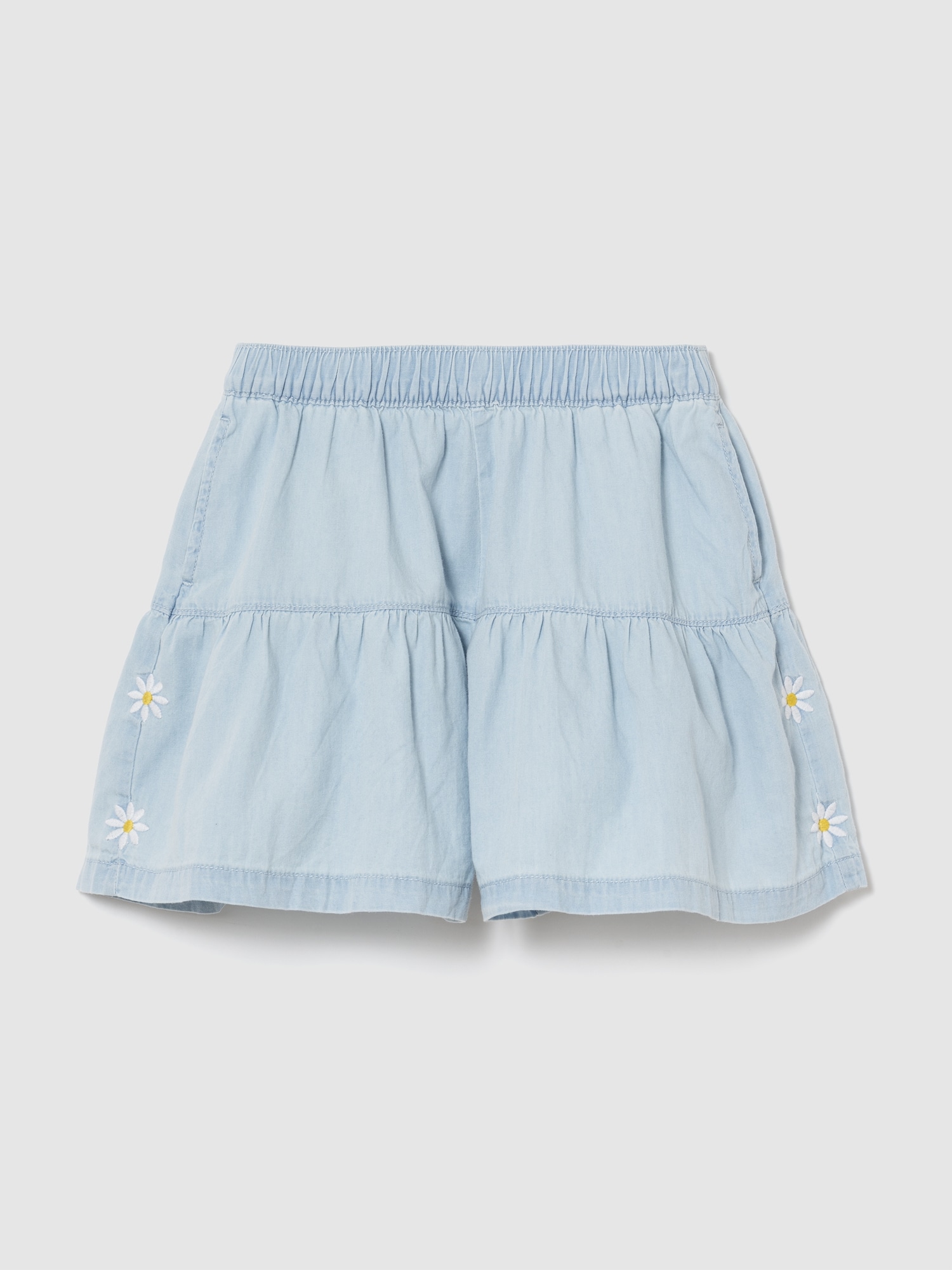 プルオン ティアード ショートパンツ (キッズ)-0