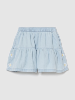 プルオン ティアード ショートパンツ (キッズ)