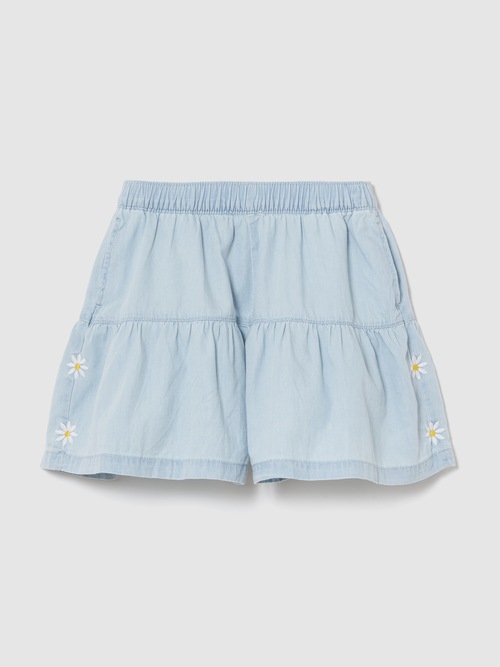 プルオン ティアード ショートパンツ (キッズ)