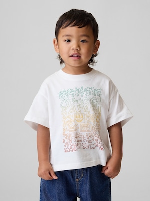 キース・へリング グラフィックTシャツ (幼児)
