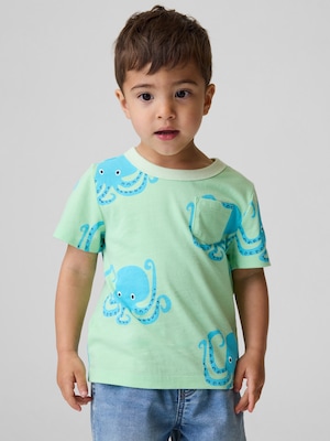 ブラナン フェイバリット プリント ポケットTシャツ (幼児・ベビー)