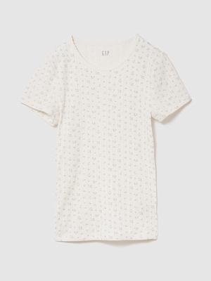 ポインテール クルーネックTシャツ