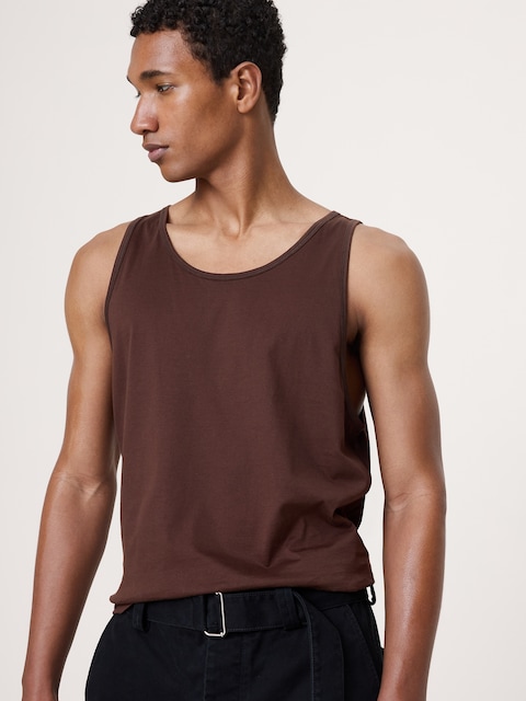 CAMISOLE EN COTON SOYEUX