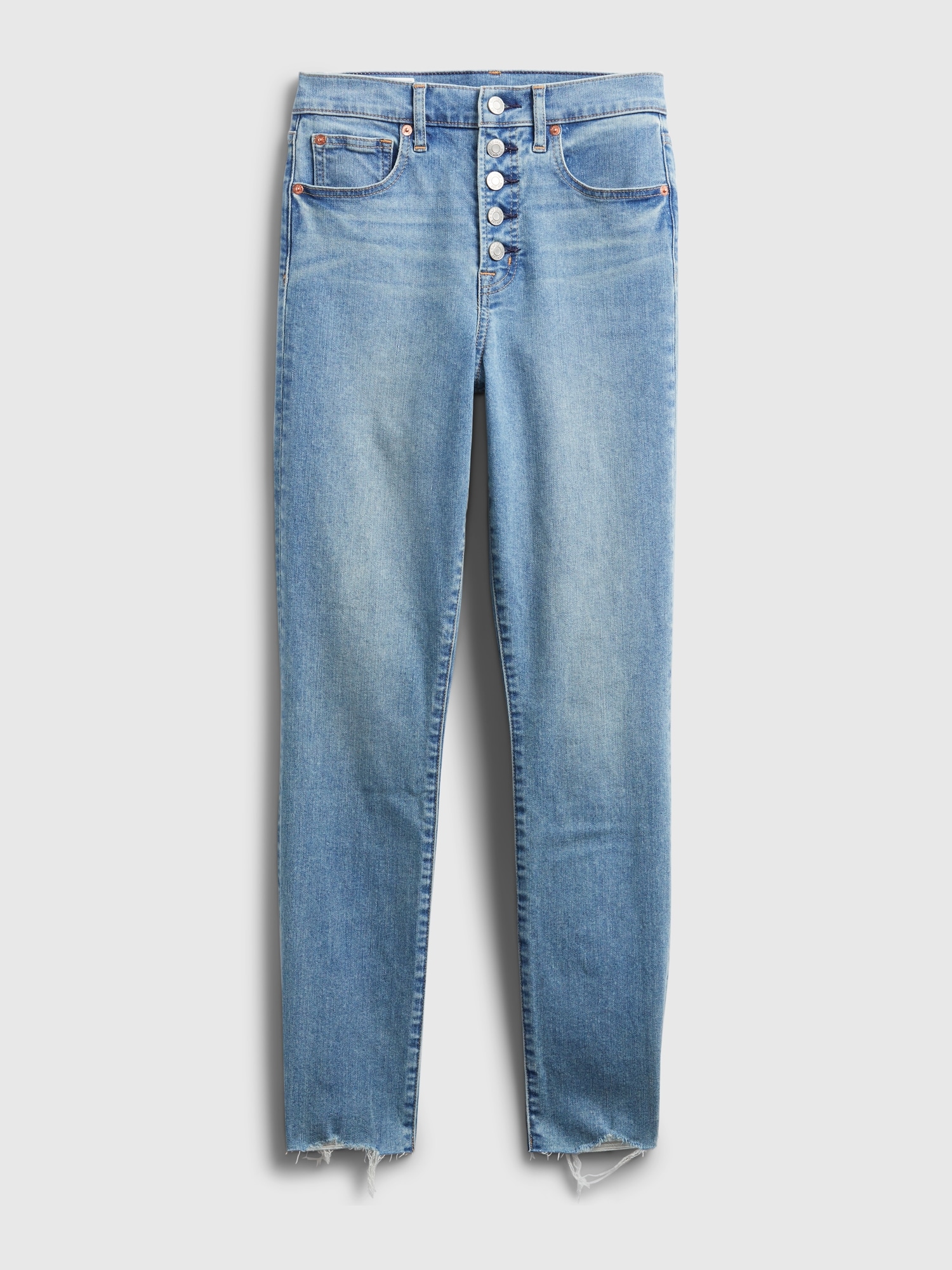 High Rise True Skinny Jeans with Secret Smoothing Pockets