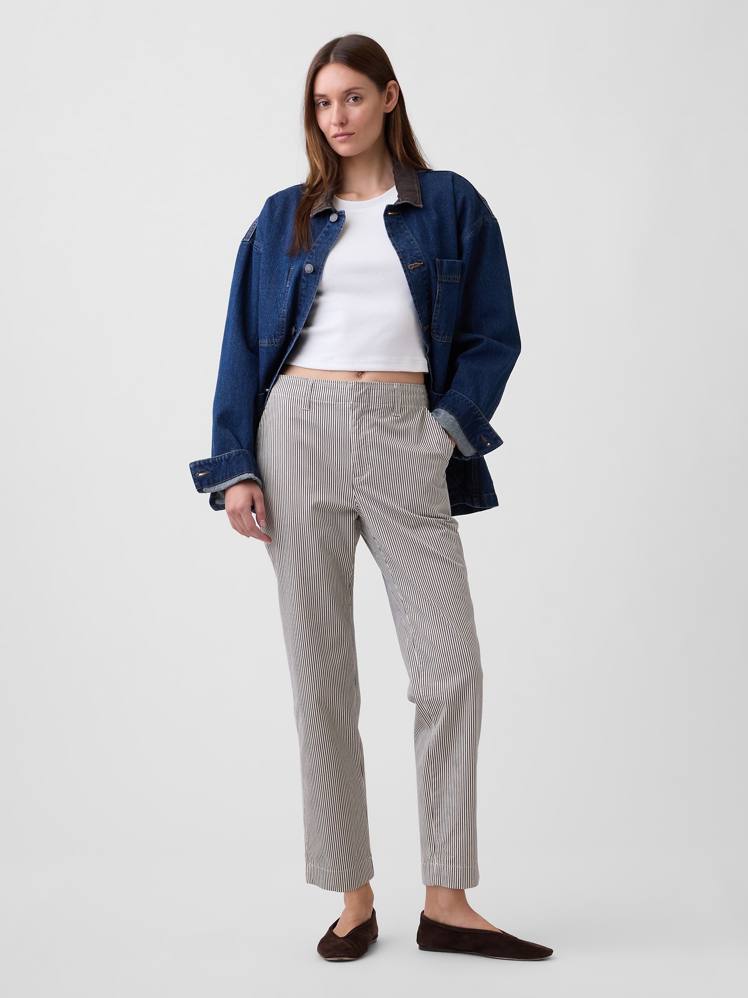 Mid Rise Downtown Khakis