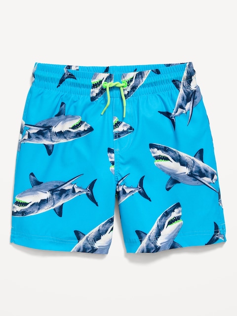 Printed Swim Trunks for Boys