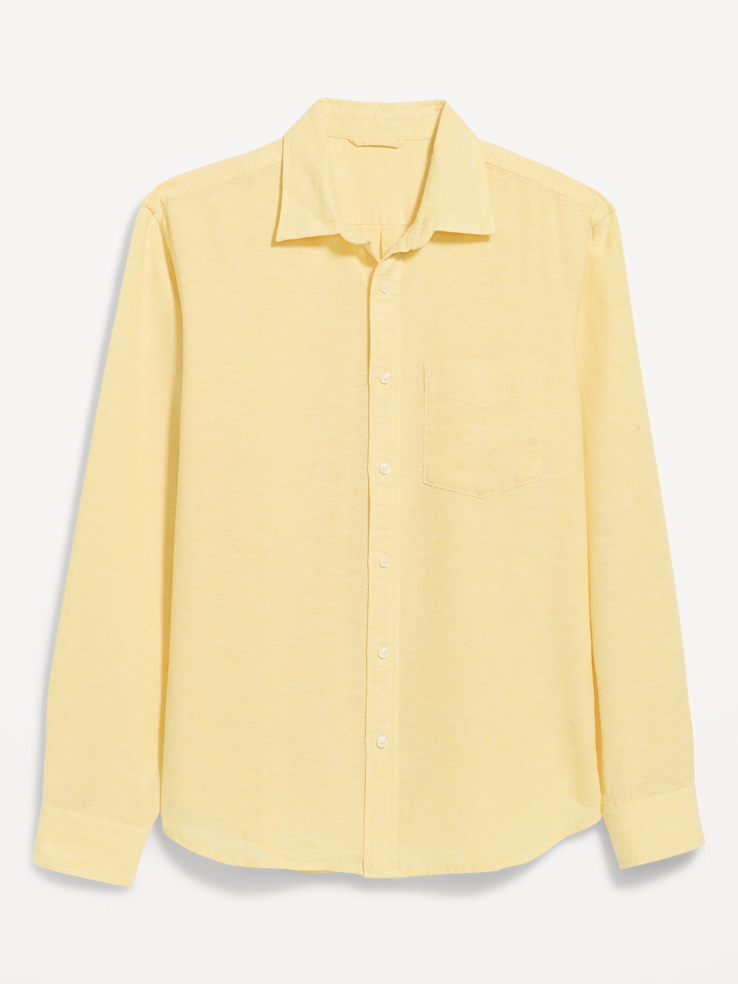 CHEMISE COUPE CLASSIQUE EN MÉLANGE DE LIN