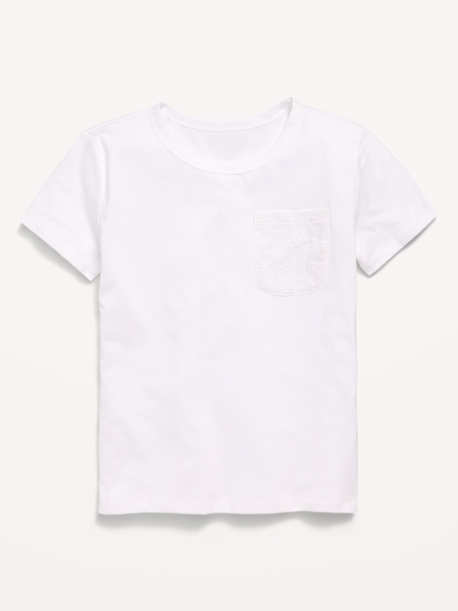 Softest Short-Sleeve Pocket T-Shirt for Girls