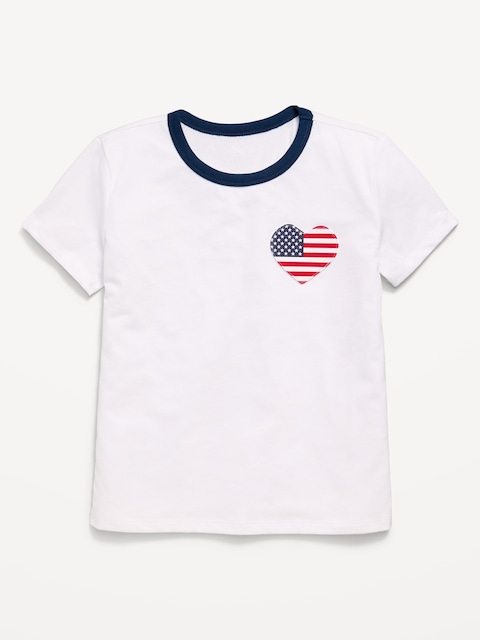 Softest Heart-Pocket T-Shirt for Girls