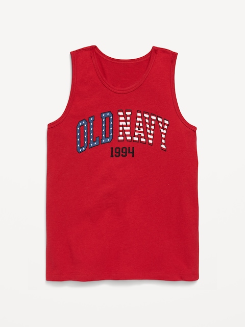 Logo-Graphic Tank Top for Boys