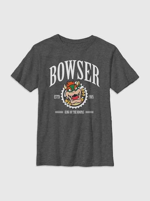 Nintendo Bowser Koopas King Graphic T-Shirt for Boys