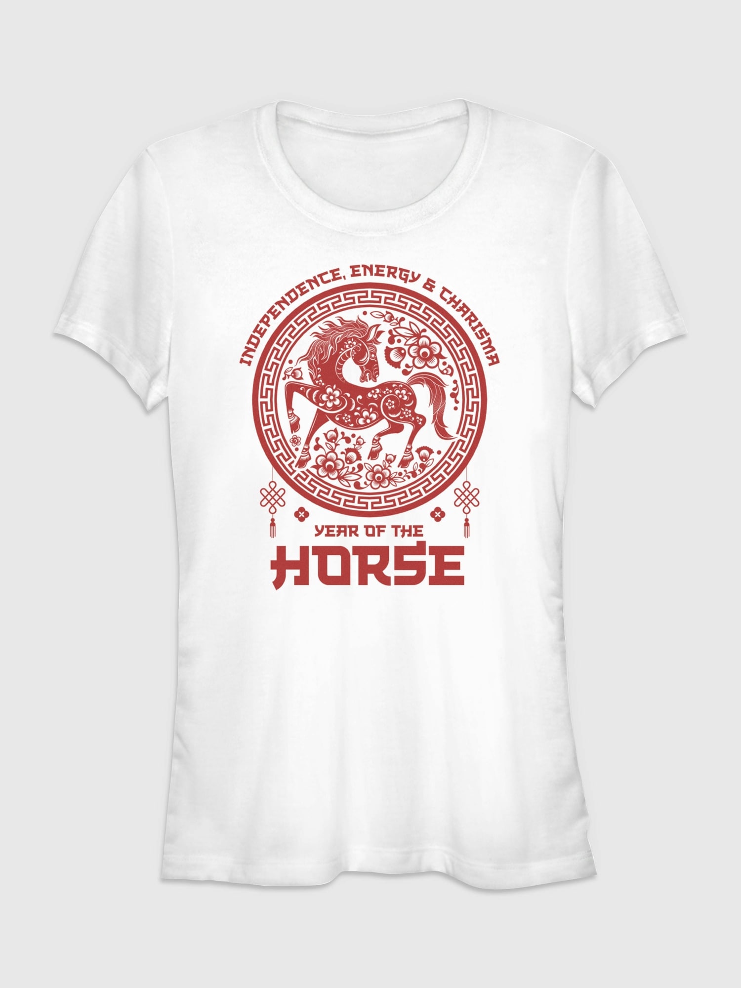 Year of the Horse Short Sleeve Graphic T-Shirt