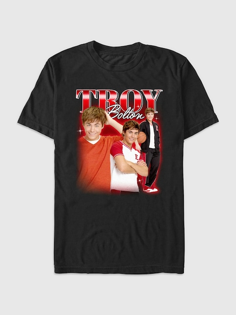 High School Musical Troy Collage Graphic T-Shirt