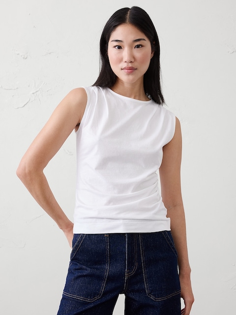 Side-Ruched Top