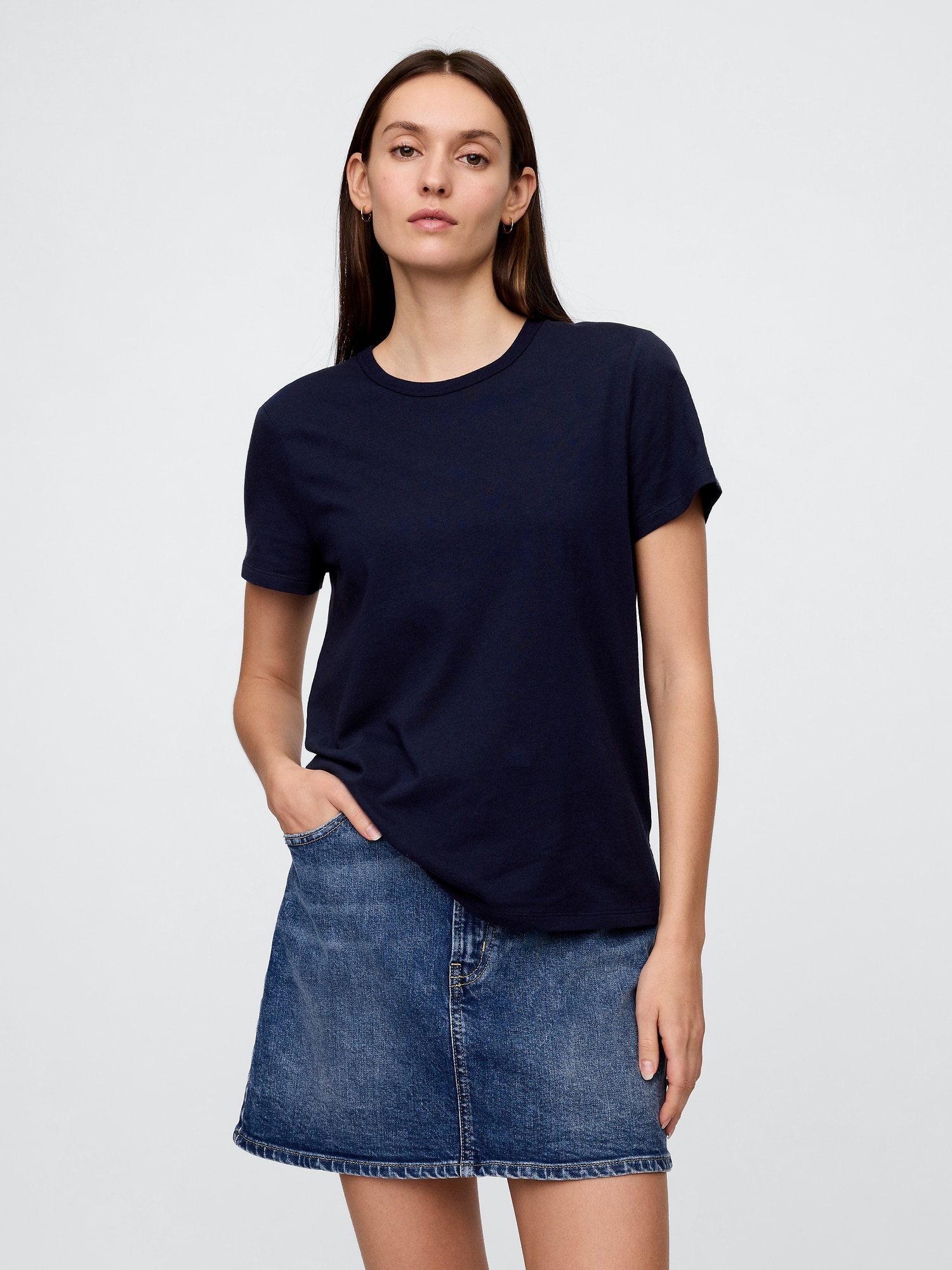 フェイバリット クルーネックTシャツ-0