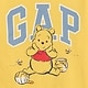 babyGap &times; ディズニー くまのプーさん GAPロゴTシャツ