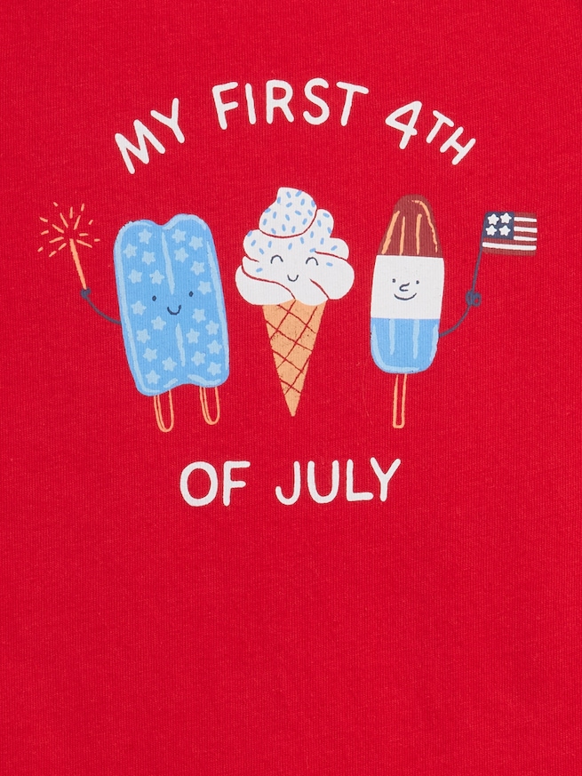 グラフィック ボディスーツ (ベビー)-2