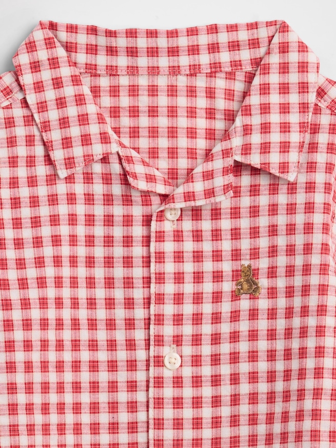 babyGap ブラナンベア シアサッカー バケーションシャツ-2