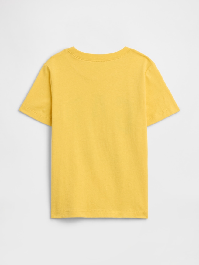 babyGap &times; ディズニー くまのプーさん GAPロゴTシャツ-1