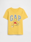 babyGap &times; ディズニー くまのプーさん GAPロゴTシャツ-0