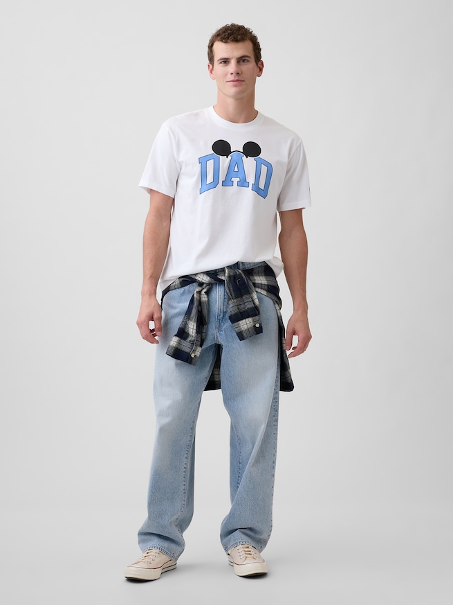 Gap &times; ディズニー エブリディ ソフト リラックスフィット グラフィックTシャツ-1