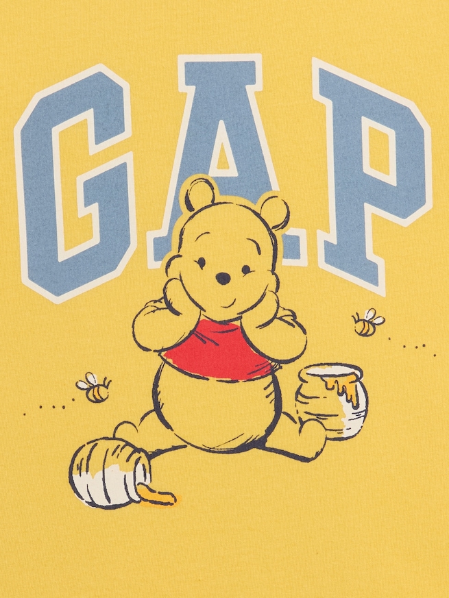 babyGap &times; ディズニー くまのプーさん GAPロゴTシャツ-2