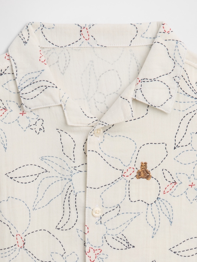 babyGap ブラナンベア ガーゼ バケーションシャツ-2