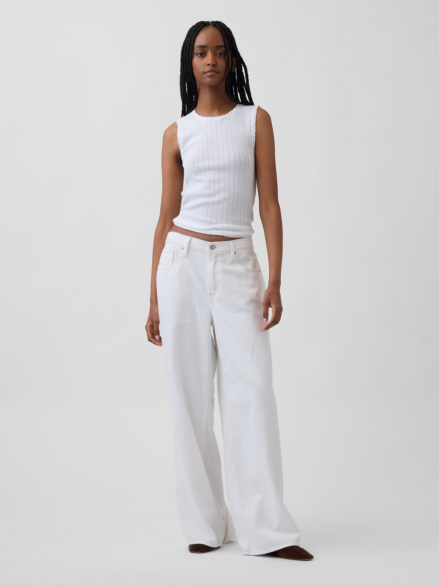 ポインテール シェルタンクトップ-1